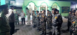 Personil Jabon Bersama Ranting GP Ansor Melaksanakan Posko Ramadhan.