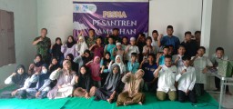 Anggota Koramil 0816/15 Sukodono Berikan Wasbang Kepada Santri Pesma Pesantren Ramadhan Yayasan Suara Hati.
