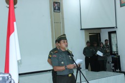 Momentum Kebanggaan, Acara Pelatikan Kenaikan Pangkat Bintara dan Tamtama Kodim 0816/Sidoarjo