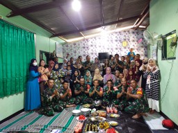 Suasana Lebaran Tetap Hangat di Sukodono, Danramil 0816/15 Sukodono Gelar Halal Bihalal untuk Mempererat Silaturahmi