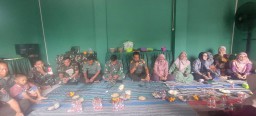 Pasca Idul Fitri 1445 H Koramil 0816/14 Taman Adakan Halal Bihalal