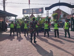 Jaga Kondusifitas Wilayah Jelang May Day, Koramil 0816/15 Sukodono Galar Apel Siaga