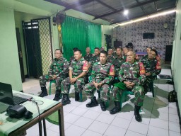 Koramil 0816/15 Sukodono Ikuti Vicon Training Of Trainers TOT Gerakan Antisipasi Darurat Pangan Nasional 2024