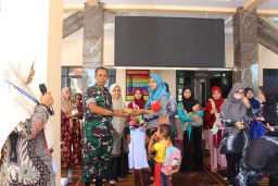 Generasi Sehat Bersama Satgas TMMD 120 Kodim 0816/Sidoarjo dalam Upaya Pencegahan Stunting