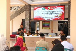 Membangun Kesadaran Bersama, Dansatgas TMMD 120 Sidoarjo Sosialisasikan Nilai-Nilai Pancasila di Desa Penambangan