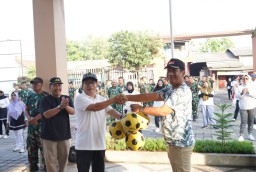 Semangat Gotong Royong dan Kesejahteraan, Kegiatan Senam Bersama di Desa Penambangan Sidoarjo