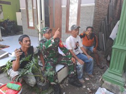 Warga Desa Penambangan Bergembira dan Bersyukur Atas Hasil TMMD ke-120 Kodim 0816/Sidoarjo