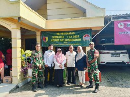 Kodim 0816/Sidoarjo Gelar Kegiatan Pembinaan KB Kesehatan di Desa Wonokupang