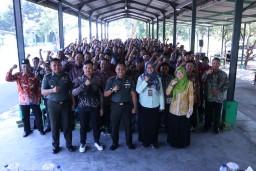 Kodim 0816/Sidoarjo Gelar Kegiatan Komunikasi Sosial untuk Menyongsong Pertanian Berkelanjutan dan Ketahanan Pangan Nasional