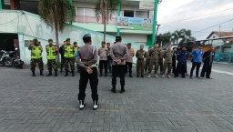 Apel Gelar Pasukan Pengamanan Pengesahan Warga Baru PSHT Tahun 2024 Kabupaten Sidoarjo
