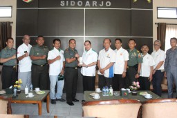 Kodim 0816 Sidoarjo Siap Suport Atlet KONI Sidoarjo Berprestasi