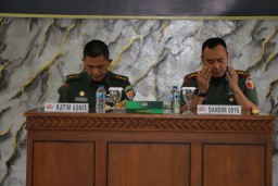 Dandim 0816/Sidoarjo Terima Kunjungan Kerja Tim Asnis Pusterad, Perkuat Sinergi Pembinaan Teritorial