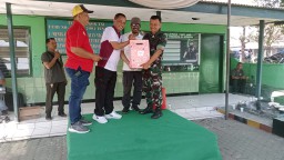 Pisah Kenal dan Sertijab Danramil 0816/06 Tanggulangin