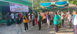 Olahraga Bersama Harkamtibnas Pilkada Damai Diwilayah Kodim 0816/Sidoarjo