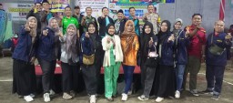 Sinergitas Tiga Pilar, Kapten Arh Aan Chunaidi Hadiri Penutupan Turnamen Bola Voli Camat Cup 2024