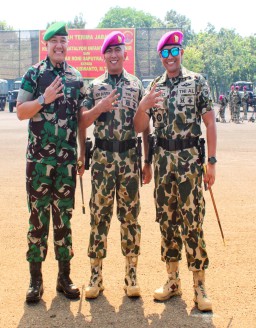 Dandim 0816/Sidoarjo Hadiri Serah Terima Jabatan Danyonif 1 Marinir, Momentum Pengabdian dan Integritas