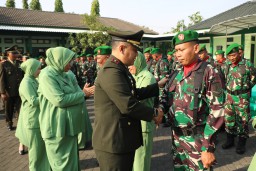 Dandim 0816/Sidoarjo Pimpin Upacara Kenaikan Pangkat Bintara dan Tamtama, Apresiasi atas Pengabdian Prajurit