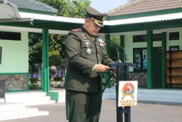Kodim 0816/Sidoarjo Gelar Upacara Peringatan HUT ke-79 TNI dengan Khidmat