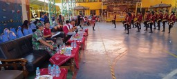 Babinsa Koramil 0816/09 Hadiri Lomba Paskibra di SMP Al-Islam Krian, Tanamkan Semangat Kebangsaan di Kalangan Pelajar