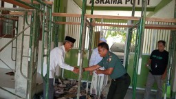 Jalin Sinergi untuk Hankamtibmas, Danramil Sukodono Silahturahmi ke Ponpes Bahrul Hidayah