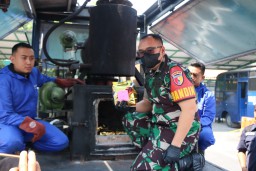 Langkah Tegas Melindungi Generasi Muda, Dandim 0816/Sidoarjo Hadiri Pemusnahan Barang Bukti Narkotika