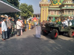 Peringati Hari Santri Nasional, MWC NU Se-Kecamatan Sukodono Gelar Pawai Taaruf dan Kirab Budaya Busana Muslim Nusantara