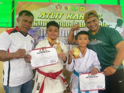 Semarak HUT TNI ke-79, Atlet Karate Kodim 0816/Sidoarjo Sabet 9 Emas di Festival Karate Piala Panglima TNI