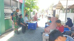 Inovasi Poskamling Desa Ganting, Babinsa Koramil 0816/17 Gedangan Bersama Pemerintah dan Warga Bangun Rasa Aman di Masyarakat
