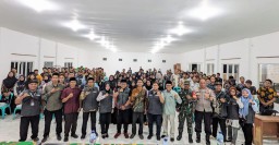 Babinsa Koramil 0816/06 Tanggulangin Hadiri Pembekalan dan Pelantikan Pengawas TPS, Siap Kawal Pilkada 2024