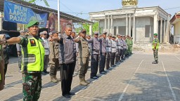 Apel Siaga Gabungan Forkopimka dalam Rangka Persiapan Pilkada 2024
