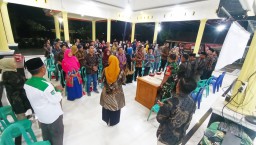 Secara serentak Babinsa Koramil 0816-05 Tulangan Hadiri Pelantikan KPPS Pemilihan Kepala Daerah Tahun 2024