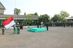 Kodim 0816/Sidoarjo Gelar Upacara Khidmat Peringatan Hari Pahlawan 2024