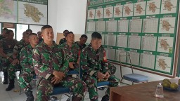 Danramil 0816/05 Tulangan Tekankan Netralitas Jelang Pilkada 2024