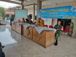 Babinsa Koramil 0816/13 Wonoayu Hadiri Musyawarah Masyarakat Desa Tahap 10-12 di Desa Becirongengor