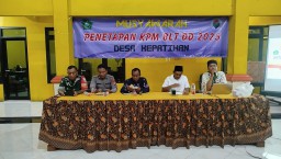 Babinsa Koramil 0816/05 Tulangan Hadiri Musyawarah Penetapan KPM BLT-DD 2025 di Desa Kepatihan