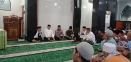 Danramil 0816/18 Sedati Hadiri Peringatan Nuzulul Quran di Masjid Baitussalam Desa Pepe