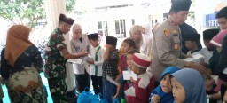 Khotmil Quran dan Santunan Anak Yatim di Gedangan, Danramil 0816/17: Bentuk Kepedulian dan Kebersamaan