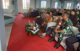 Babinsa Penatarsewu Hadir Giat Halal Bihalal Bersama Jajaran Pimpinan Cabang Muhamadiyah Ortumu dan Aum Tanggulangin