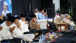 Dandim 0816 Sidoarjo Hadiri Pengajian Ahad Pahing dan Halal Bihalal Bersama KH Anwar Zahid