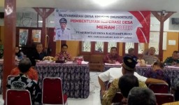 Anggota Babinsa Koramil 0816/06 Tanggulangin Hadir Kegiatan Sosialisasi Pembentukan Koperasi Merah Putih