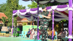 Kodim 0816/Sidoarjo Resmi Buka Karya Bakti TNI 2025 di Desa Gempolklutuk, Merajut Kemanunggalan TNI-Rakyat lewat Aksi Nyata