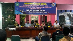 Perkuat Sinergi dan Partisipasi Warga, Babinsa Koramil 0816/10 Balongbendo Hadiri Musyawarah Penyusunan RKPDes 2026 di Desa Watesari