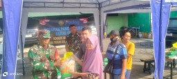 TNI Peduli Rakyat, Danramil 0816/18 Sedati Fasilitasi Akses Beras Murah untuk Warga