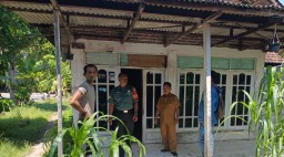 Babinsa Penatarsewu Bersama Tim Provinsi Lakukan Verifikasi RTLH
