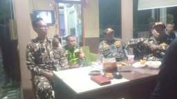 Babinsa dan Banser Taman Gelar Patroli Malam: Sinergi Hangat Bersama Warga Demi Lingkungan Aman dan Kondusif