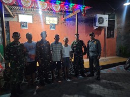 TNI, Banser, dan Linmas Satukan Langkah Wujudkan Desa Pepe Kondusif dan Aman