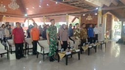 Danramil 0816/01 Sidoarjo Hadiri Pembukaan Sekolah Lapang Gempa Bumi Provinsi Jawa Timur Tahun 2025