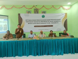 Babinsa Sidoarjo Kota Hadiri Sosialisasi Pencegahan Bahaya Destruktif: Wujud Sinergi Jaga Generasi Muda dan Ketahanan Masyarakat