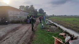 Warga Kedondong Tersenyum, Desa Kini Terang Berkat TMMD Sidoarjo