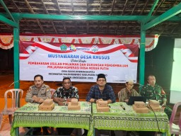 Babinsa Dampingi MUSDESSUS Koperasi Merah Putih, Wujudkan Pengelolaan Ekonomi Desa yang Transparan dan Mandiri